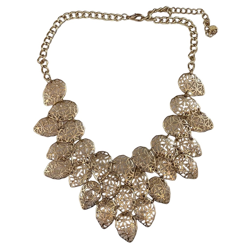 Gold Statement necklace